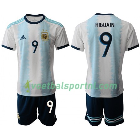 Argentinië HIGUAIN 9 Kind Thuis Tenue Copa América 2019
